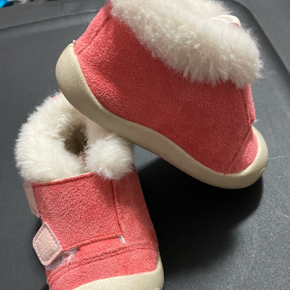 Vigny honey boots in salmon
